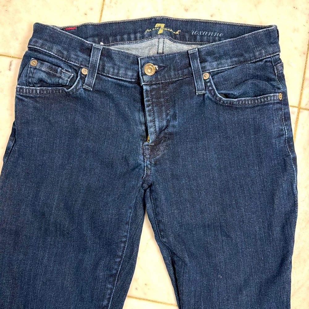 7 for all mankind jeans. Size 28, barely worn maybe 4 times max.